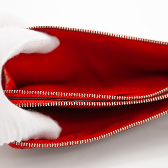 COACH Signature Double Corner Zip Wristlet - Picture 2 of 13